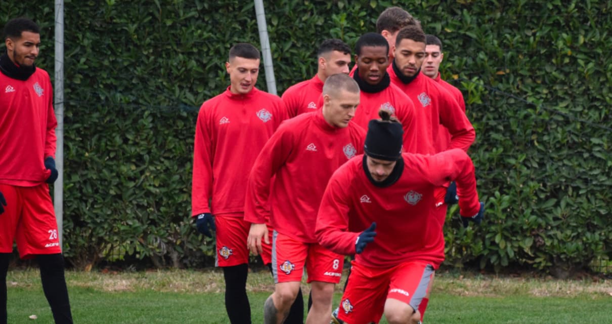 Cremonese, la rifinitura in vista dell'Udinese