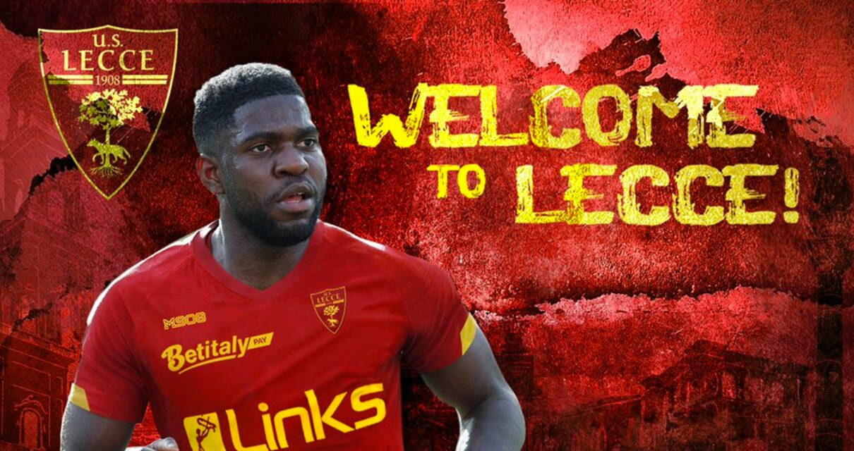Lecce: ufficiale l'arrivo di Umtiti