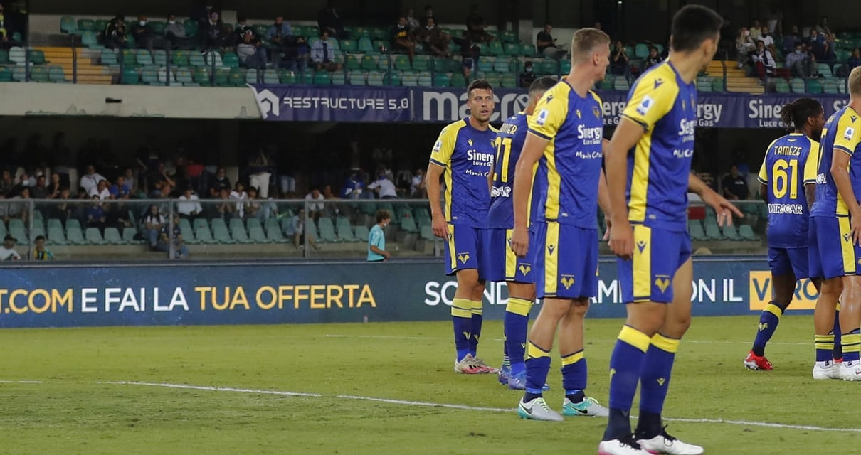 Le formazioni ufficiali di Verona Spezia 