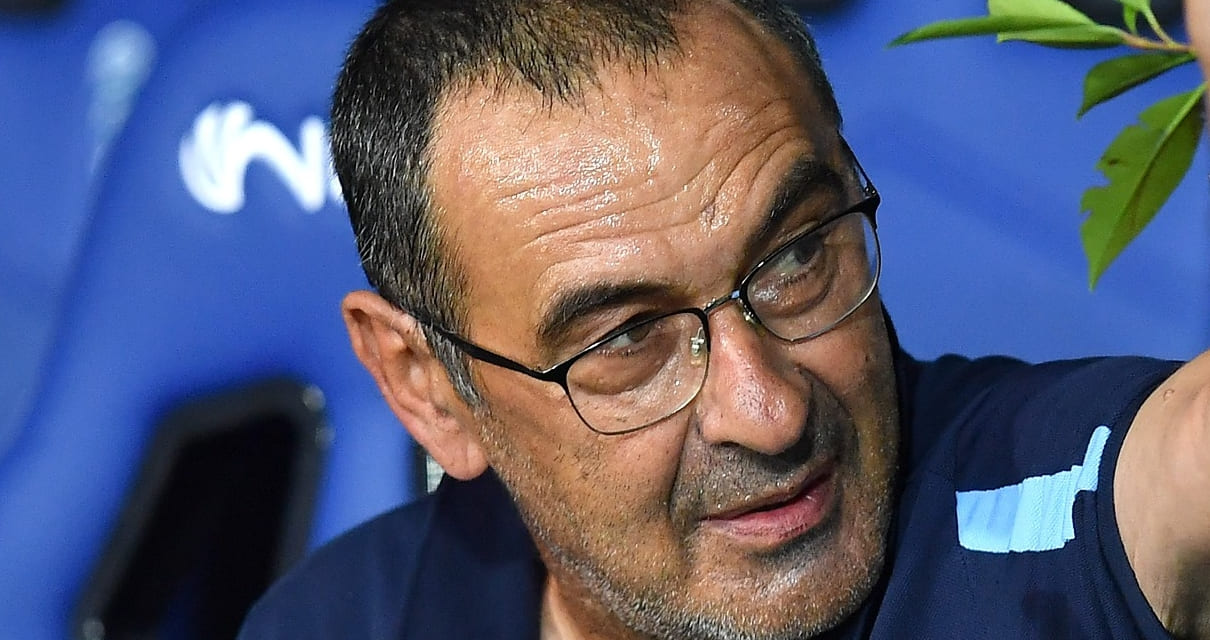 Lazio, la conferenza stampa di Sarri