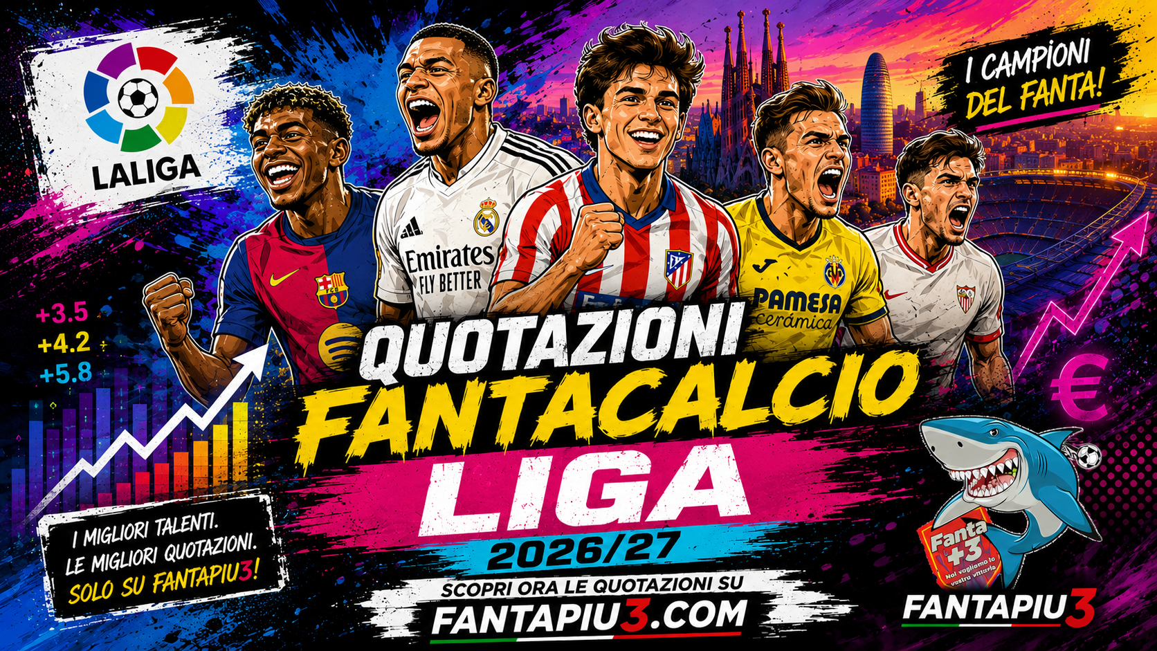Quotazioni Fantacalcio stagione 26/27...oggi andiamo dai neo campioni del mondo!