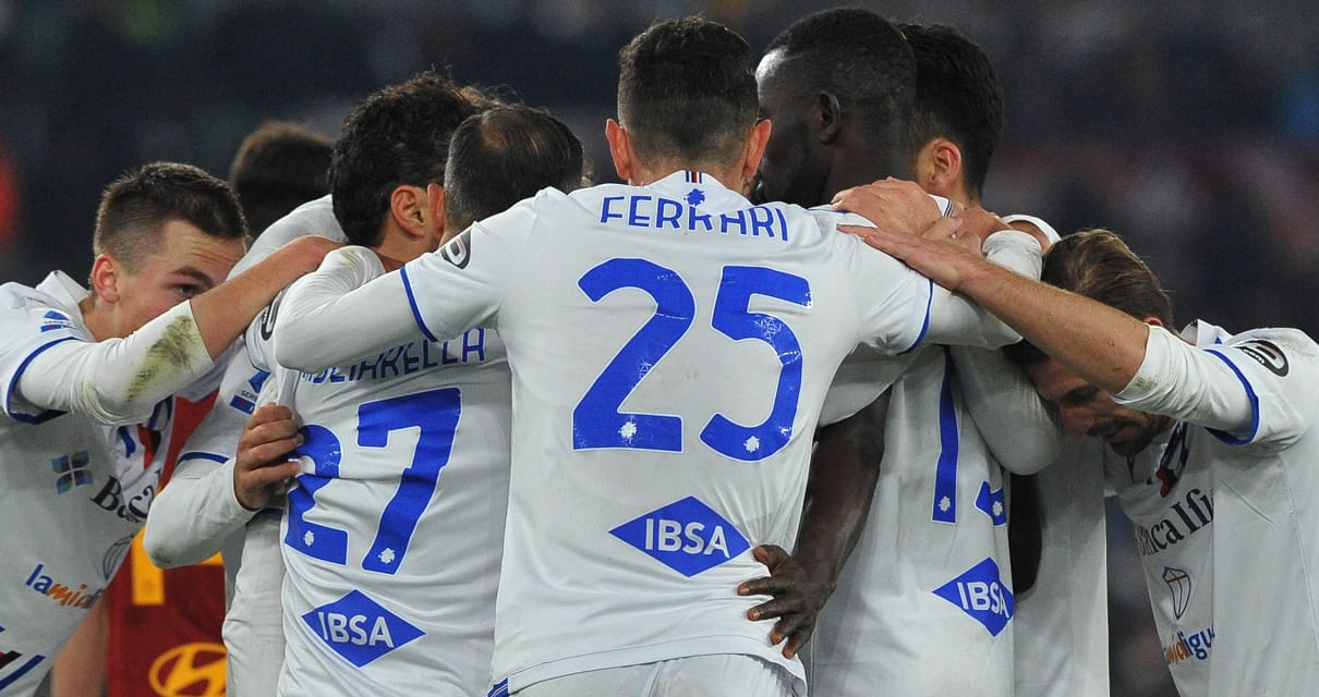 Sampdoria, report dell'allenamento in vista del Napoli