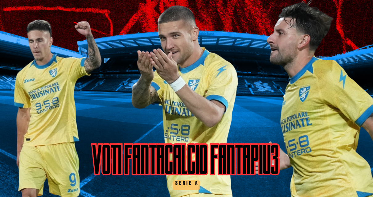 Voti Fantacalcio Fantapiu3 del giovedì per il turno infrasettimanale di Serie A
