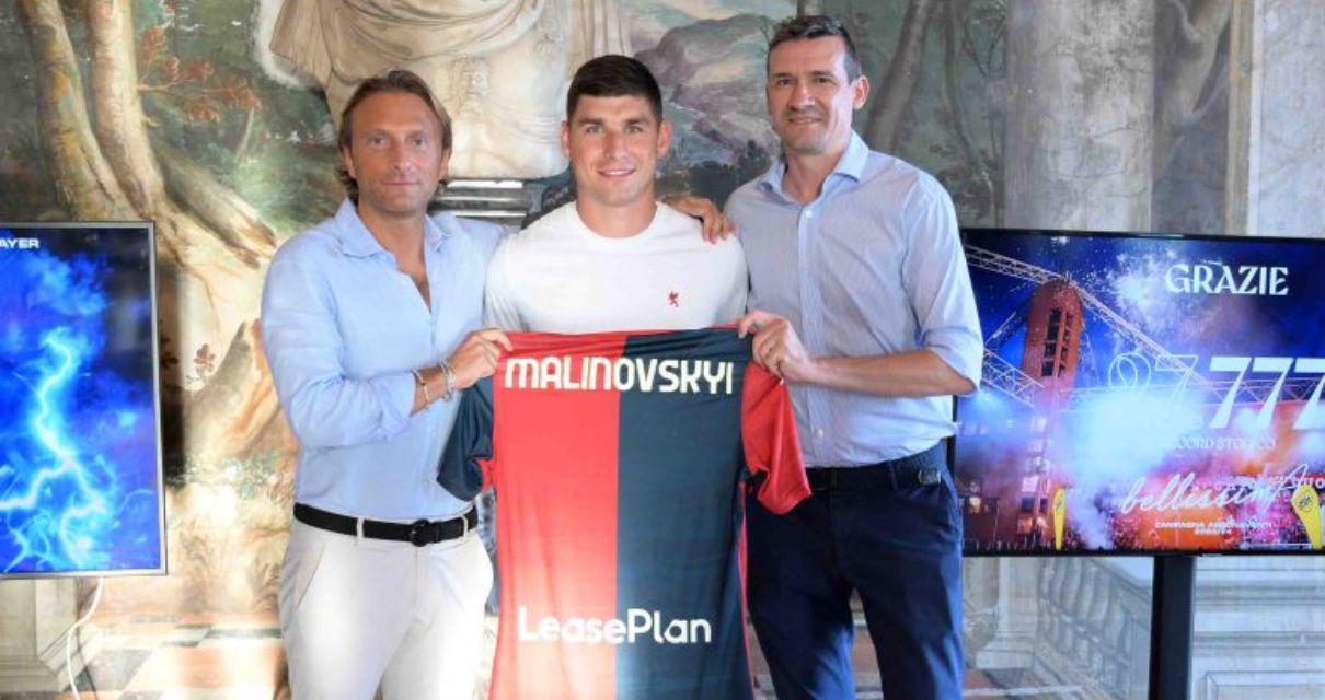 Genoa, ufficiale Malinovskyi