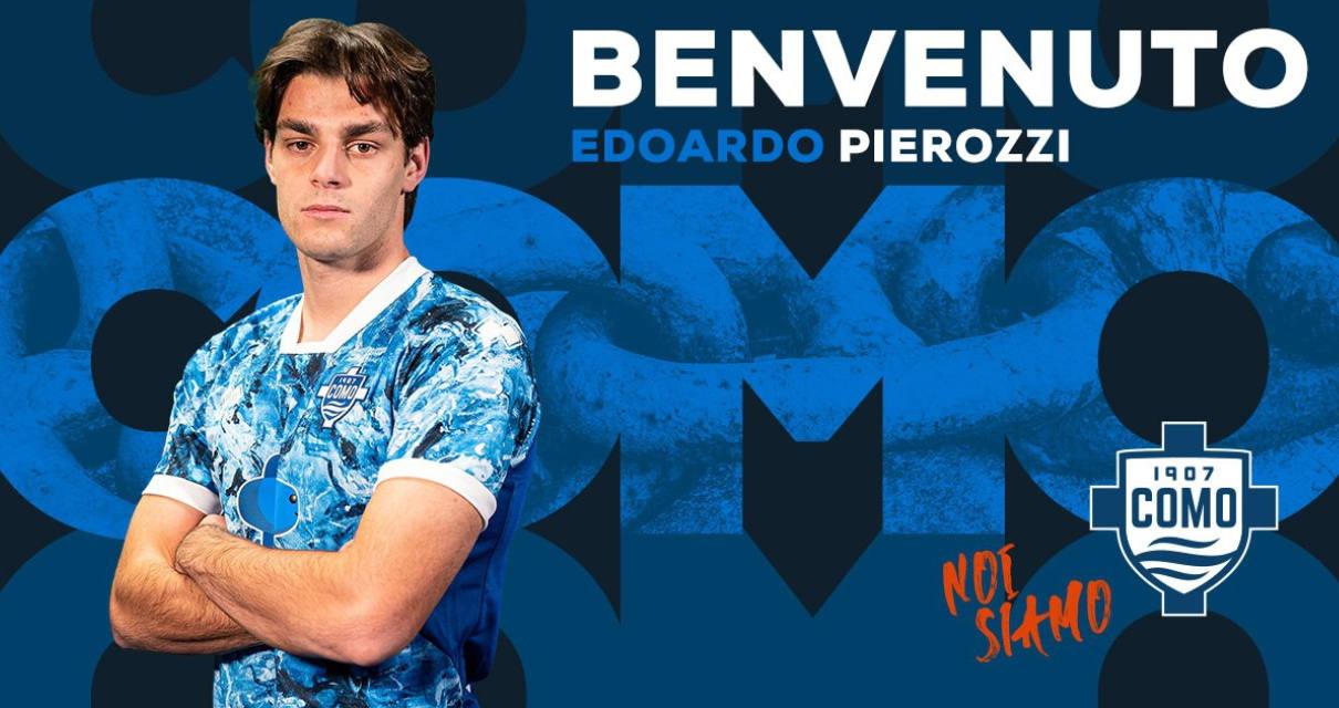 Como: ufficiale il difensore Edoardo Pierozzi
