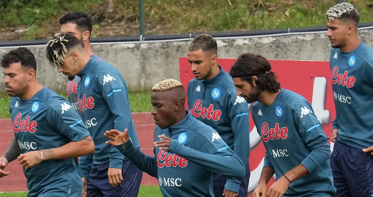 Allenamento Napoli: un big rientra in gruppo