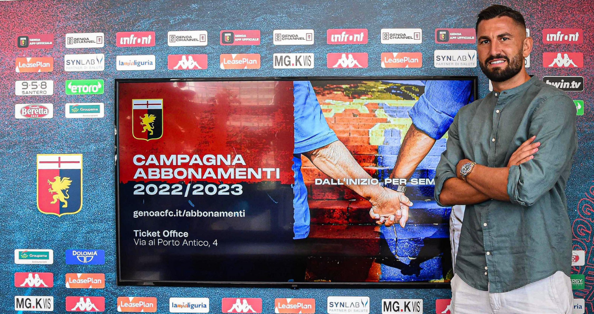 Genoa: ufficiale un grande colpo in attacco