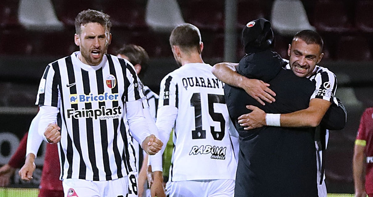 Ascoli: l'allenamento di oggi