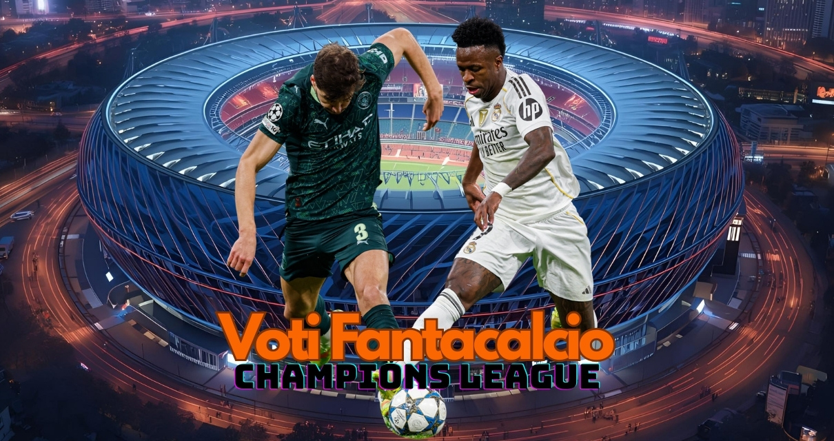 Voti fantacalcio Mercoledì Champions League