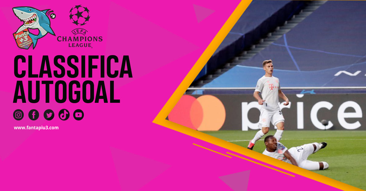 classifica autogoal champions league fantacalcio statistiche