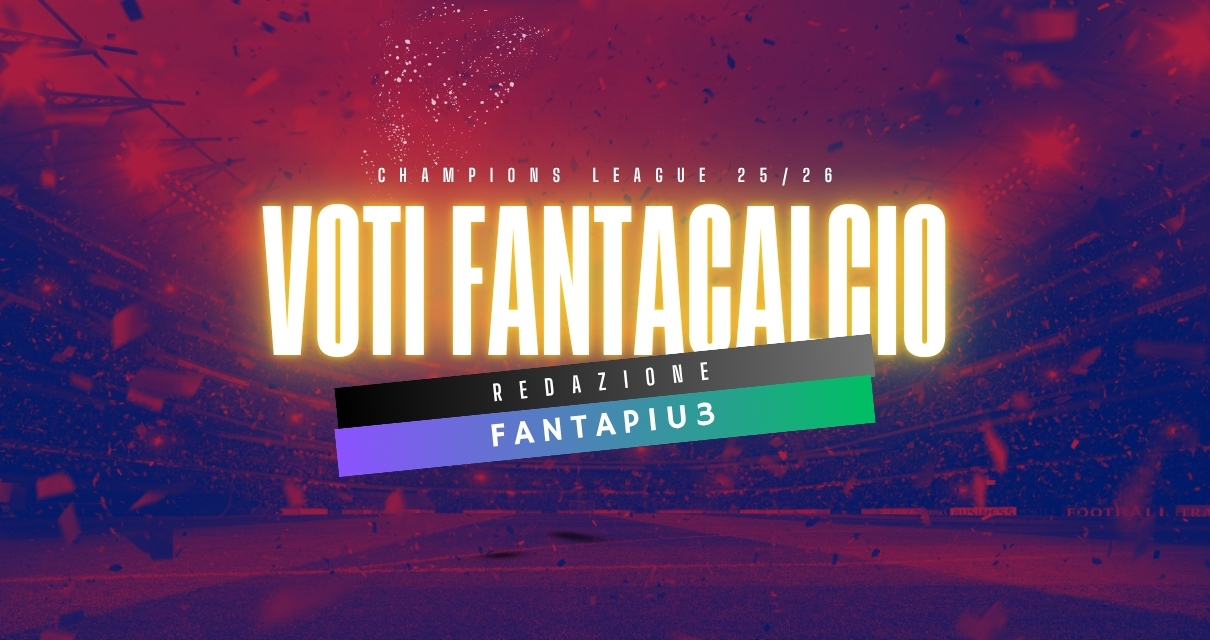 archivio voti fantacalcio fantapiu3 2025-2026