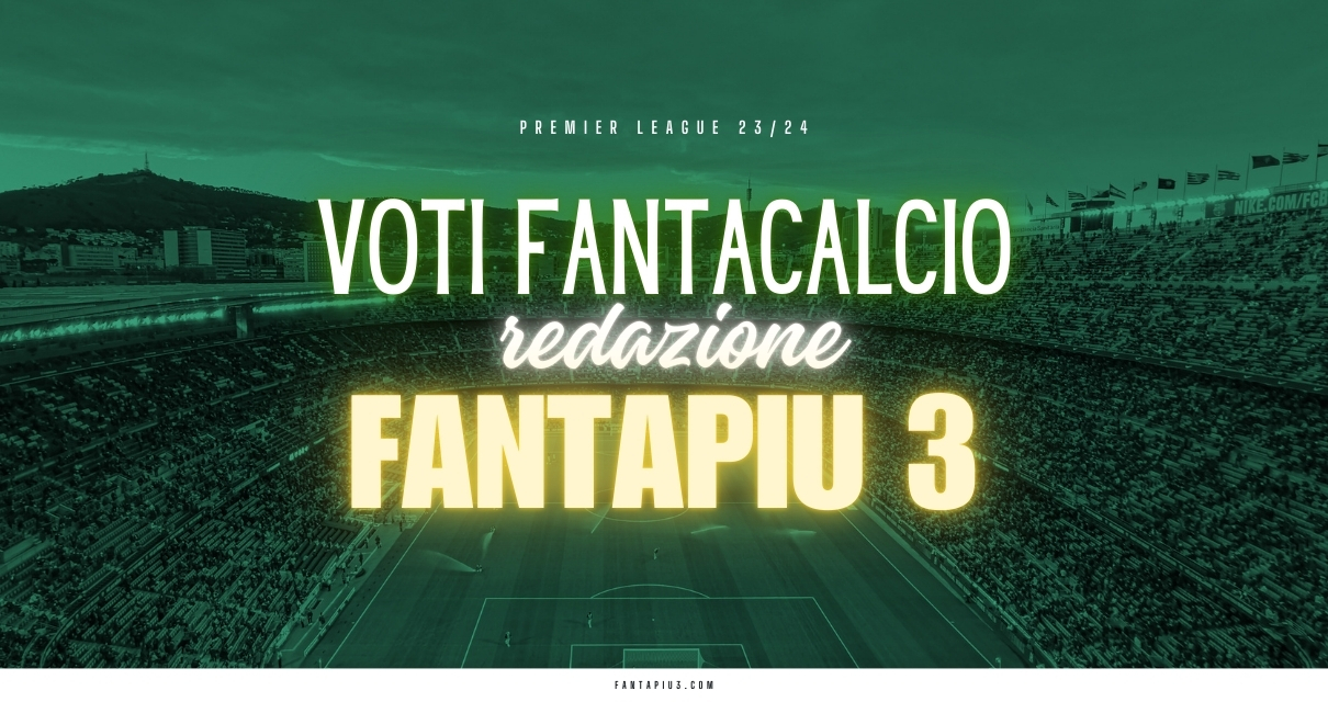 archivio voti fantacalcio fantapiu3 2023-24