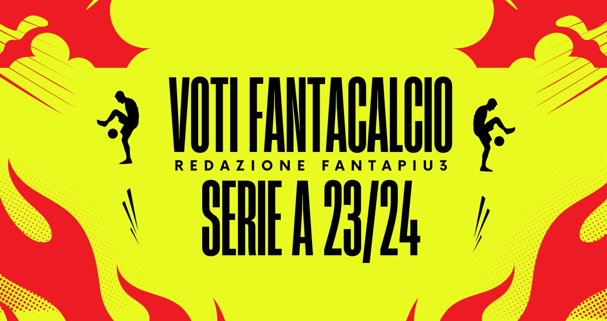 archivio voti fantacalcio fantapiu3 2023/2024